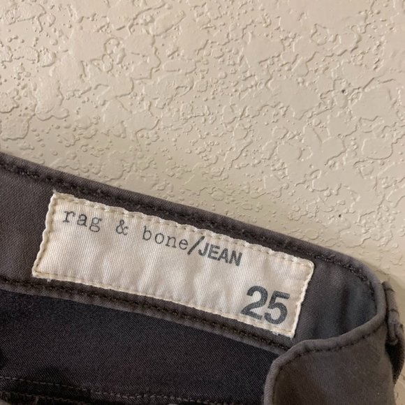 Rag & Bone The Legging Skinny Jeans Elephant 25 - Picture 5 of 7